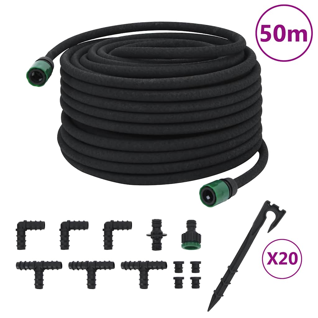 Heavy Duty Rubber Garden Hose – 50m