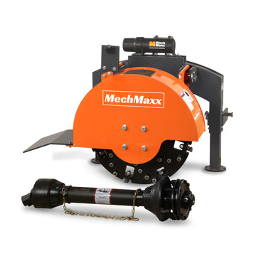 3-Point PTO Stump Grinder with 34 Carbide Teeth