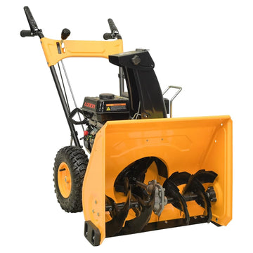 6.5 HP Gas-Powered Snow Blower – Yellow & Black