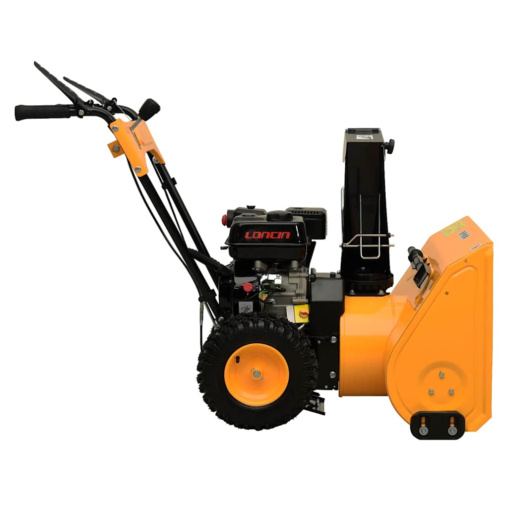6.5 HP Gas-Powered Snow Blower – Yellow & Black