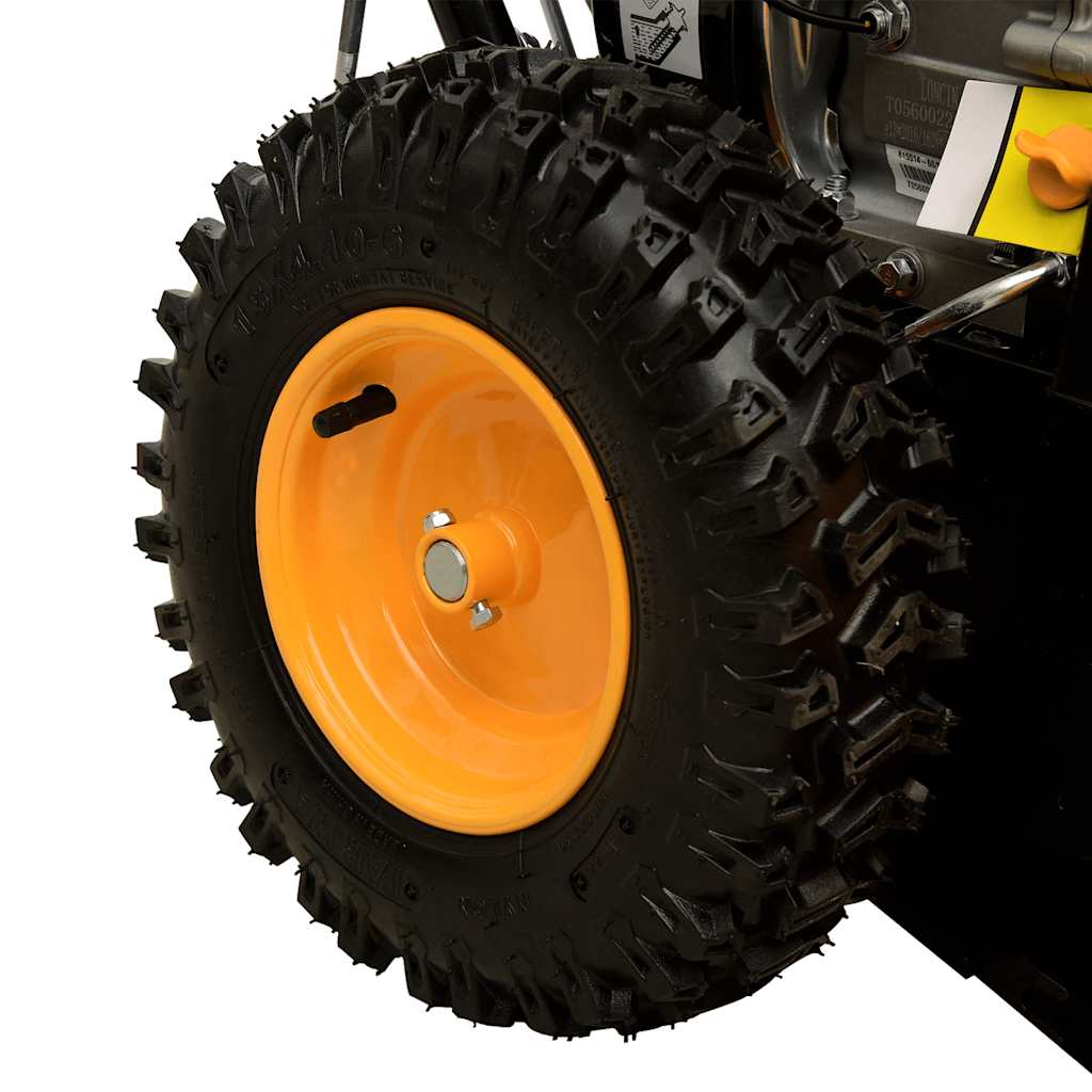 6.5 HP Gas-Powered Snow Blower – Yellow & Black