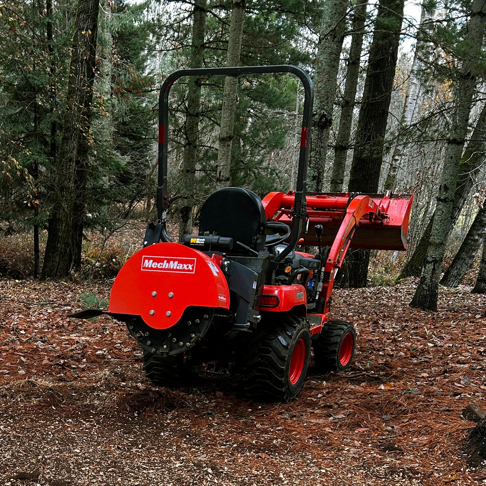 3-Point PTO Stump Grinder with 34 Carbide Teeth