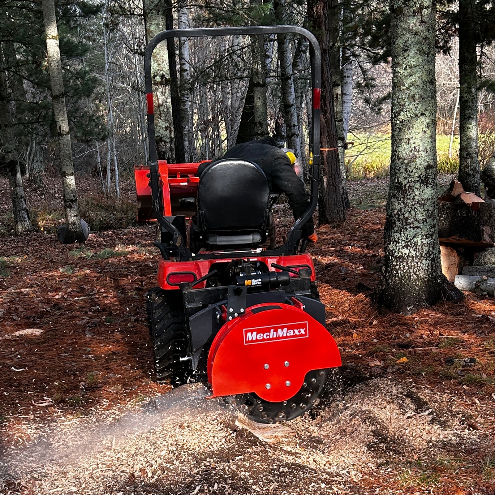 3-Point PTO Stump Grinder with 34 Carbide Teeth