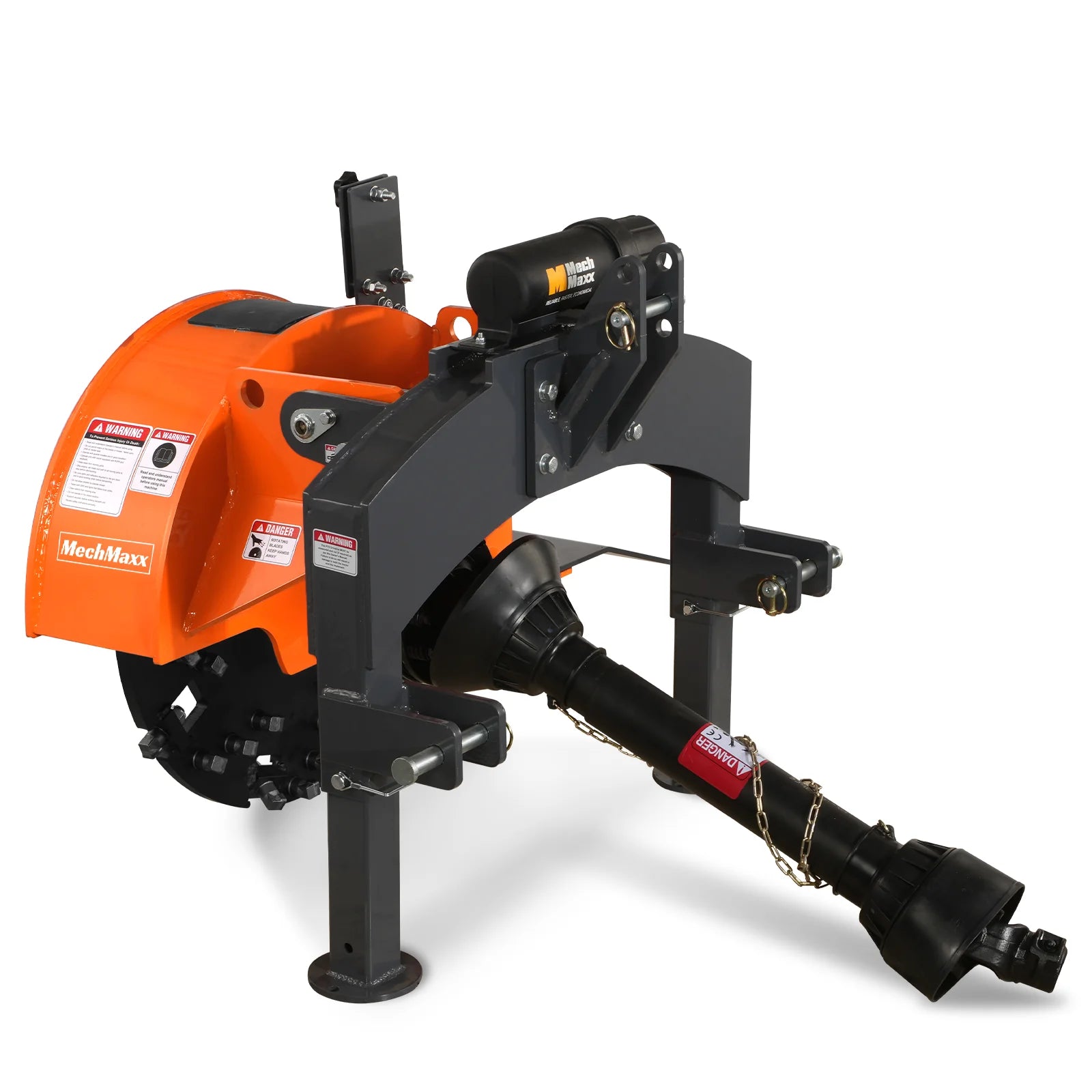 3-Point PTO Stump Grinder with 34 Carbide Teeth